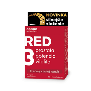 Cemio RED3® silnejšie zloženie, 30 kapsúl