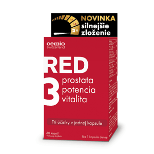 Cemio RED3® silnejšie zloženie, 60 kapsúl