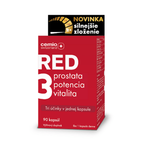 Cemio RED3® silnejšie zloženie, 90 kapsúl