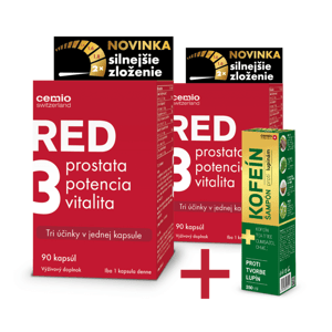 Cemio RED3® silnejšie zloženie, 180 kapsúl