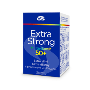 GS Extra Strong Multivitamín 50+, 100 tabliet