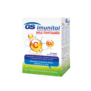 GS Imunitol s vitamínom C a D3, 60 tabliet