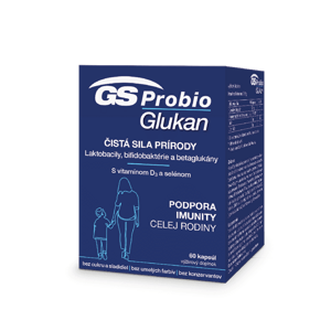 GS Probio Glukan, 60 kapsúl