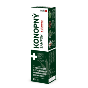 Cemio KONOPNÝ šampón SEBOREA, 250 ml