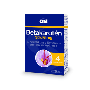 GS Betakarotén Gold 6 mg, 30 kapsúl