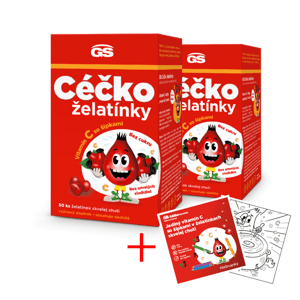 GS Céčko želatínky, 2× 50 ks