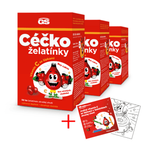 GS Céčko želatínky, 3× 50 ks