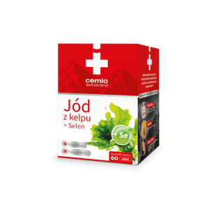 Cemio Jód z kelpu, 60 tabliet