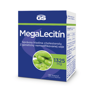 GS Megalecitín 1325, 130 kapsúl