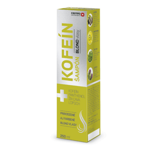 Cemio KOFEÍN šampón pre blond vlasy, 250 ml