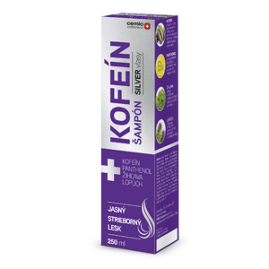Cemio KOFEÍN šampón pre silver vlasy, 250 ml