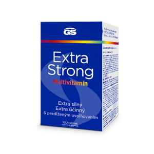 GS Extra Strong Multivitamín, 100 tabliet