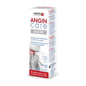 Cemio ANGIN care Silver, sprej do krku, 30 ml
