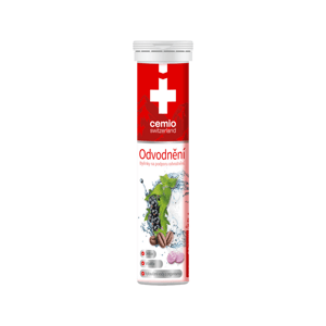 CEMIO ODVODNENIE, bylinky na podporu odvodnenia, 20 šumivých tabliet