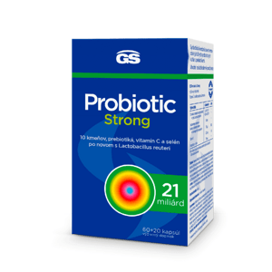 GS Probiotic Strong, 60 + 20 kapsúl