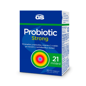 GS Probiotic Strong, 30 + 10 kapsúl
