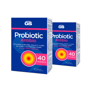 GS Probiotic Antibio, 2× 10 kapsúl
