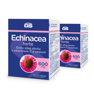 GS Echinacea FORTE 600, 2× 90 tabliet