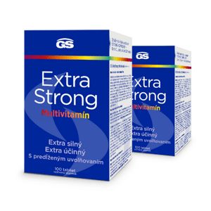 GS Extra Strong Multivitamín, 2× 100 tabliet