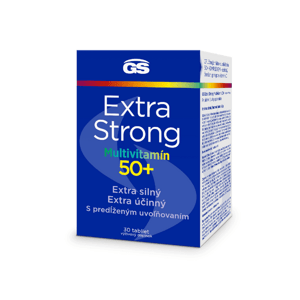 GS Extra Strong Multivitamín 50+, 30 tabliet