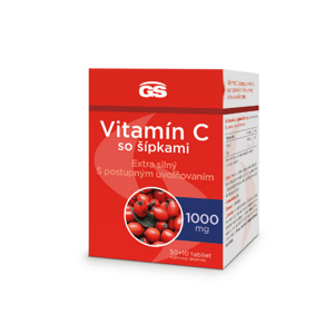 GS Vitamín C 1000 so šípkami, 50 + 10 tabliet