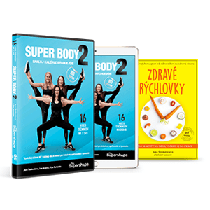 ON-LINE video program + DVD set + Kniha ZDRAVÉ RÝCHLOVKY