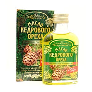 100% cédrový olej Altajský, za studena lisovaný, panenský - Specialist Objem: 100 ml