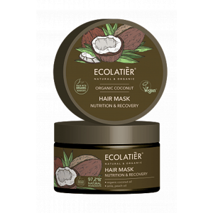 Maska na vlasy Kokos - vyživuje a regeneruje vlasy - EcoLatier Organic - 250ml