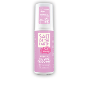 Prírodný kryštálový deodorant v spreji - kvet pivónie - Salt of the Earth - 100 ml