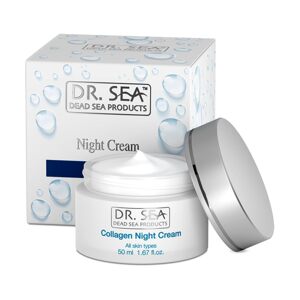 Nočný pleťový krém s kolagénom - 50 ml - Dr. Sea