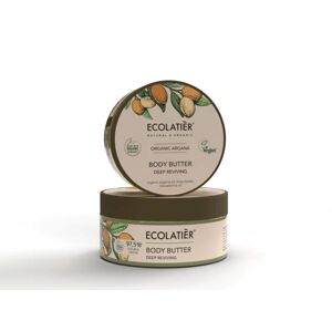 Telové maslo hĺbkovo vyživujúce Organic Argana - 200 ml - Ecolatier