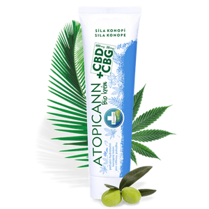 ATOPICANN CBD + CBG BIO konopný krém na atopický ekzém a psoriázu - 100 ml - Annabis