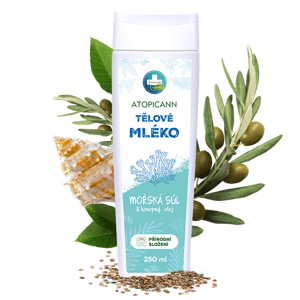 ATOPICANN prírodné telové mlieko pre citlivú pokožku - 250 ml - Annabis