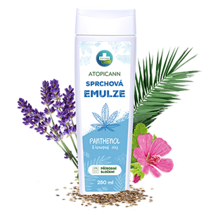 ATOPICANN sprchová emulzia s pantenolom - 250 ml - Annabis