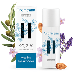 CREMCANN pleťový krém proti vráskam s kyselinou hyalurónovu - 50 ml - Annabis
