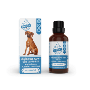 Alkoholové kvapky na čistenie uší pre psov 50 ml - Green idea