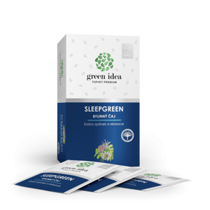 Herbex Sleepgreen - bylinný čaj 20 vrecúšok - Green idea