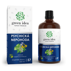 Duševná nepohoda - tinktúra bez alkoholu 100 ml - Green idea