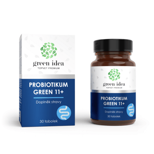 Probiotické kapsule GREEN 11+ 30 ks - Green idea