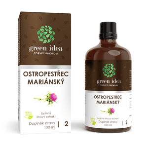 Bodliaková tinktúra - kvapky 100 ml - Green idea