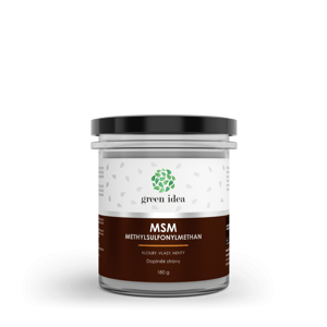 MSM - metylsulfonylmetán 180 g - Green idea