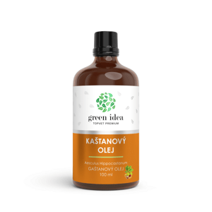 Gaštanový bylinný olej 100 ml - Green idea