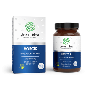 Horčík - Aquamin - kapsule 60 ks - Green idea