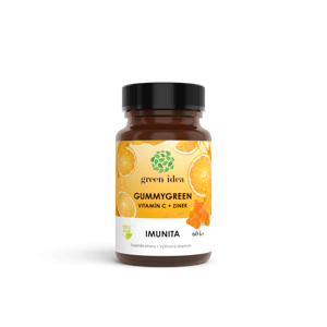 Gummygreen - Vitamín C + Zinok 60 ks - Green idea