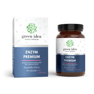Enzyme Premium - kapsule 90+20 zdarma 110 ks - Green idea