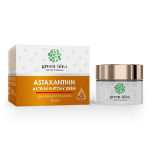 Astaxantín - aktívny krém na tvár 50 ml - Green idea