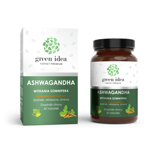 Ashwagandha - kapsule 60 ks - Green idea