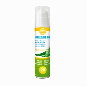 Aloe vera opaľovací krém SPF 20 200 ml - Green idea