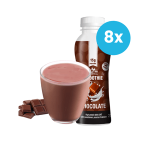 Čokoládové proteínové smoothie | 8 kusov