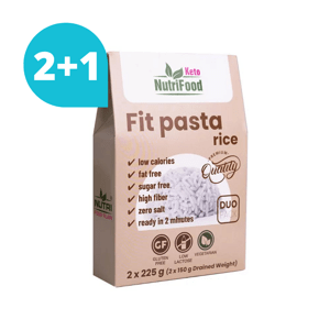 Fit pasta Ryža Duopack z rastliny konjak 2+1 ZADARMO
